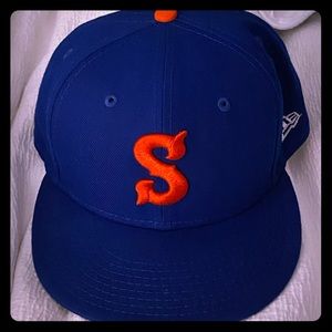 Syracuse Mets New Era Fitted Hat 7 3/4